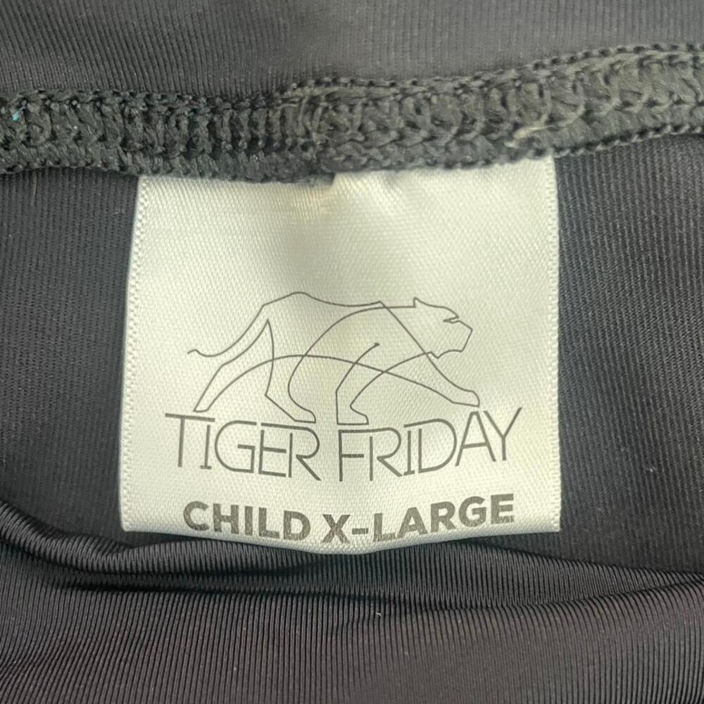 Tiger Friday Black Unitard Child XL
